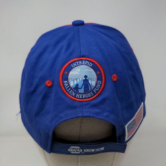 NAPA Racing Strapback Hat Blue Chase Elliot #24 Ron Capps #28 Embroidered Logo - Picture 5 of 8